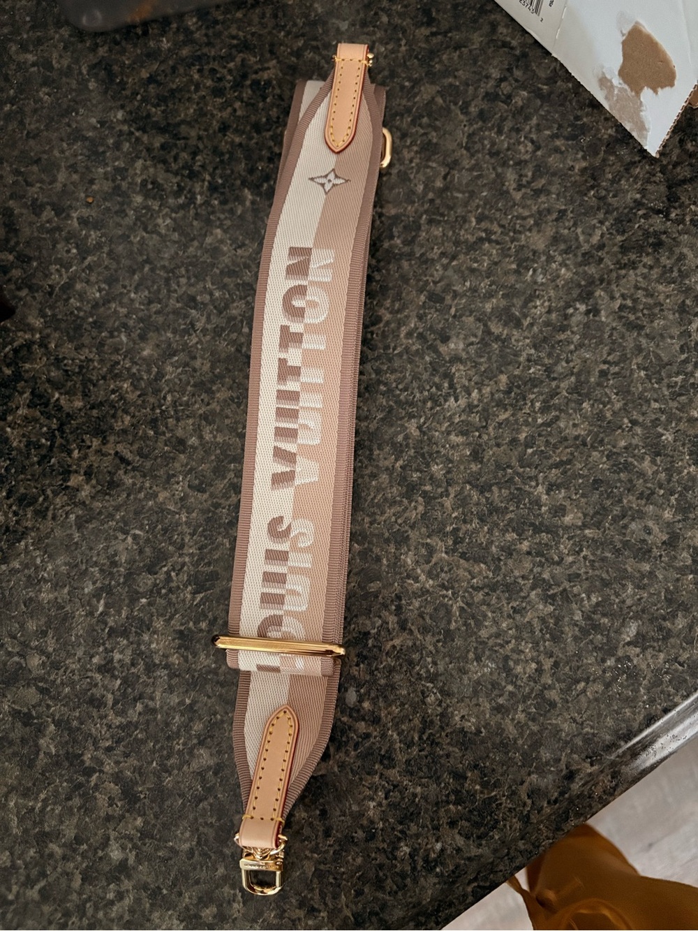 Louis Vuitton Bandouliere Strap with Gold Hardware - Picture 2 of 5